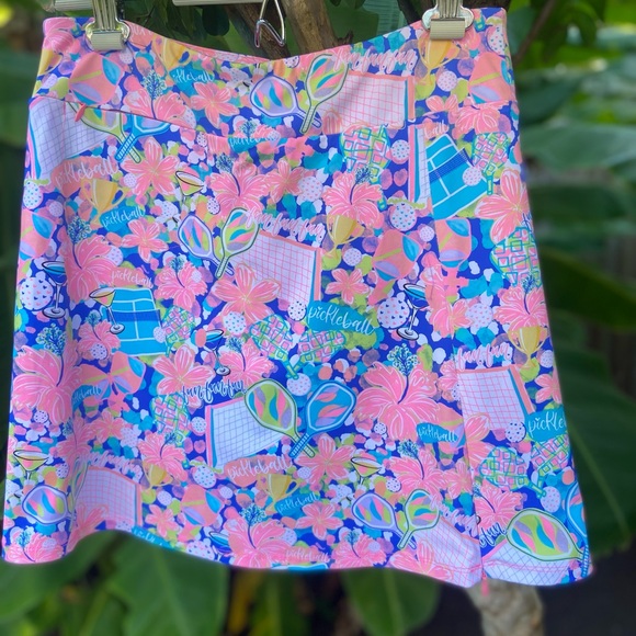 LULU-B Women's Pull-On Pickleball Print Sun
Protection Skort Long Length Size XS - Picture 1 of 10